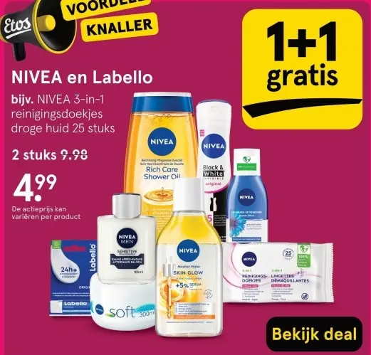 Aanbieding: NIVEA en Labello
