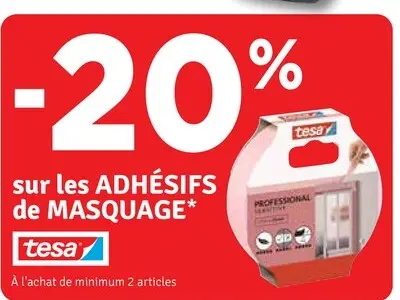 Offre: ADHÉSIFS de MASQUAGE