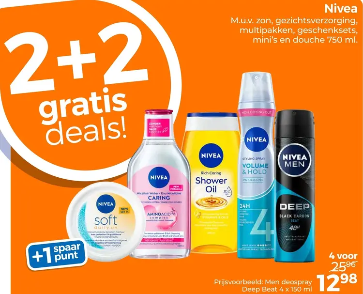 Aanbieding: Men deospray Deep Beat