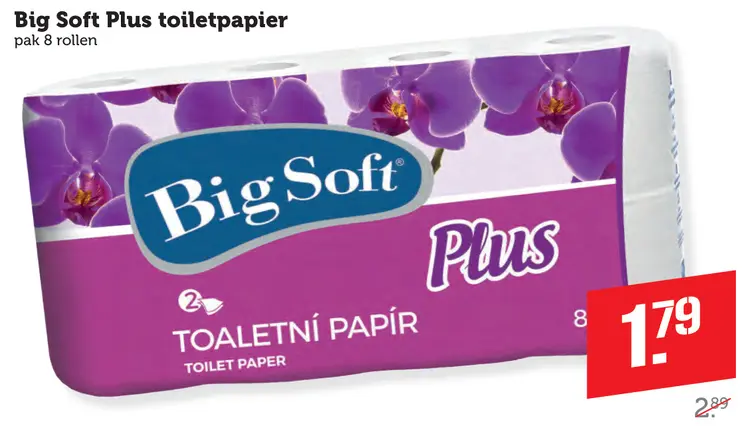 Aanbieding: Big Soft Plus toiletpapier