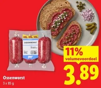 Aanbieding: Zwagerman Ossenworst