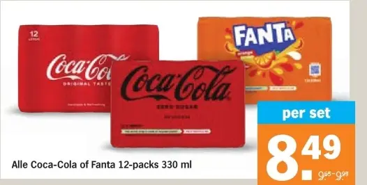 Aanbieding: Coca-Cola or Fanta