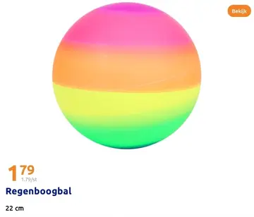 Aanbieding: Regenboogbal