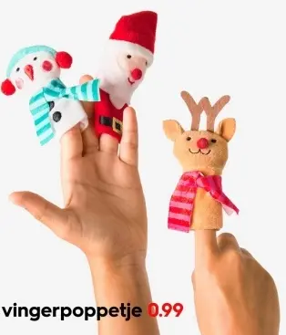 Aanbieding: vingerpoppetje