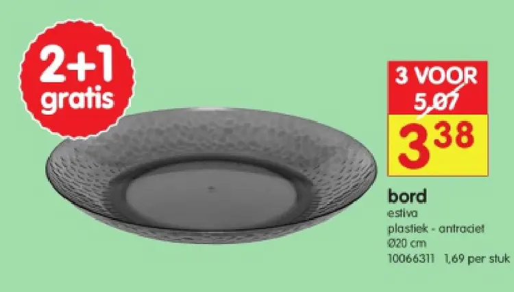 Promotie: bord