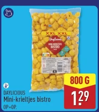 Aanbieding: Mini-krieltjes bistro