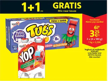 Aanbieding: Yoghurt of melkdrank