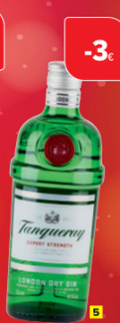 Aanbieding: Tanqueray London Dry Gin