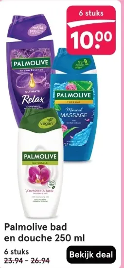 Aanbieding: Palmolive bad en douche