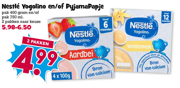 Aanbieding: Nestle, yogolino en of pyjamapapje