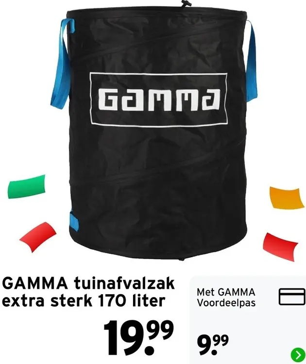 Aanbieding: Tuinafvalzak extra sterk 170 liter