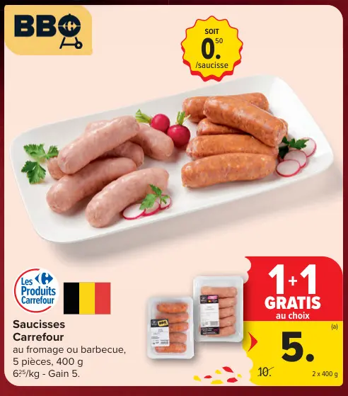 Offre: Saucisses