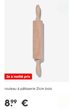 Offre: rouleau à pâtisserie