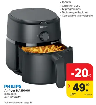 Offre: Airfryer NA110/00