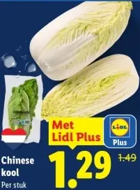 Aanbieding: Chinese kool