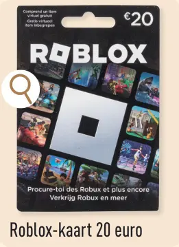 Aanbieding: Roblox giftcard