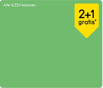 Aanbieding: Alle (LED) kaarsen