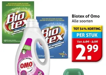 Aanbieding: Biotex of Omo