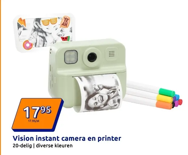 Aanbieding: Vision instant camera en printer