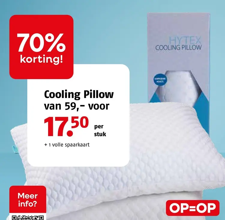 Aanbieding: Cooling Pillow