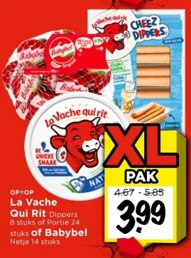 Aanbieding: La Vache Qui Rit Dippers of Babybel