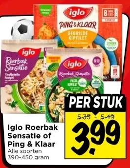 Aanbieding: Roerbak Sensatie of Ping & Klaar