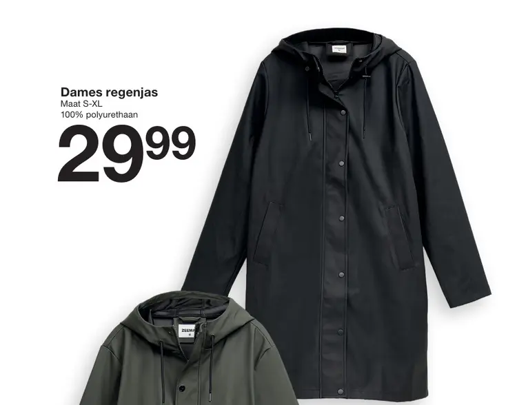 Aanbieding: Dames regenjas