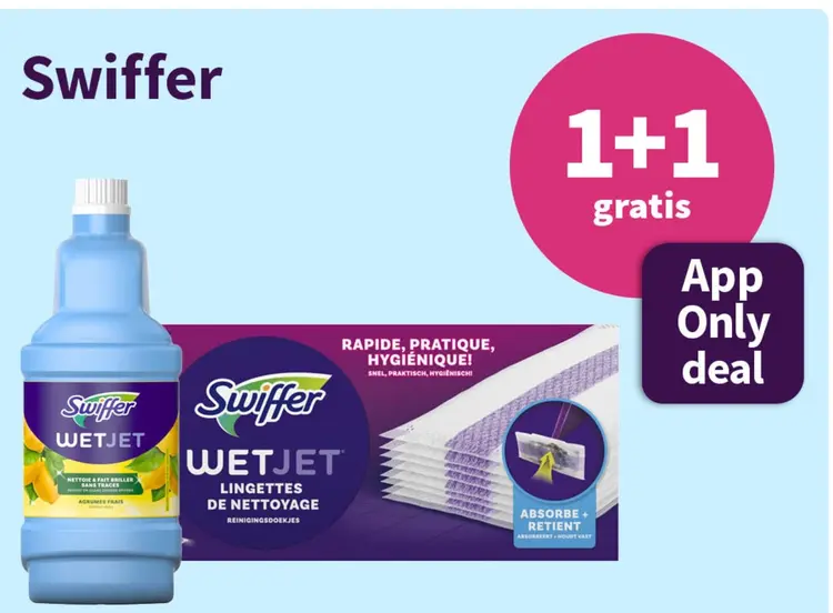 Promotie: Swiffer WetJet