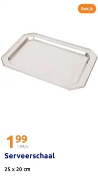 Aanbieding: Serveerschaal