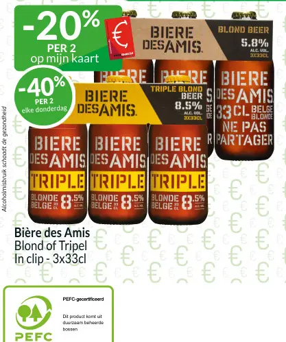 Promotie: Bière des Amis