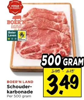 Aanbieding: Schouderkarbonade