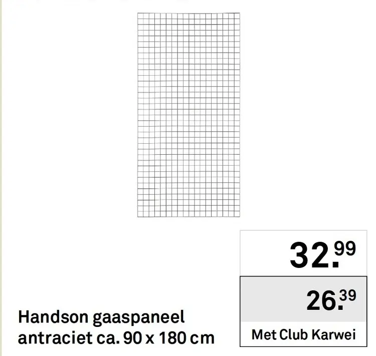 Aanbieding: Handson gaaspaneel