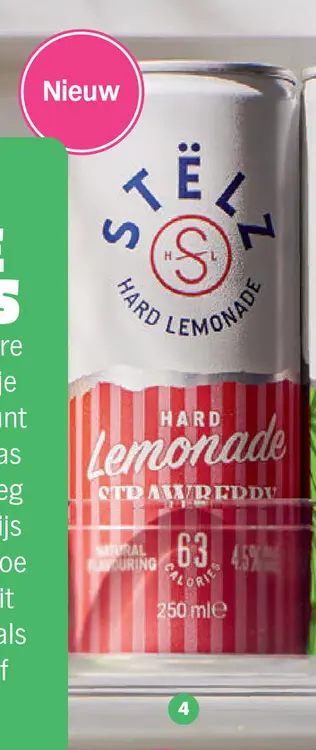 Aanbieding: Hard Lemonade Strawberry