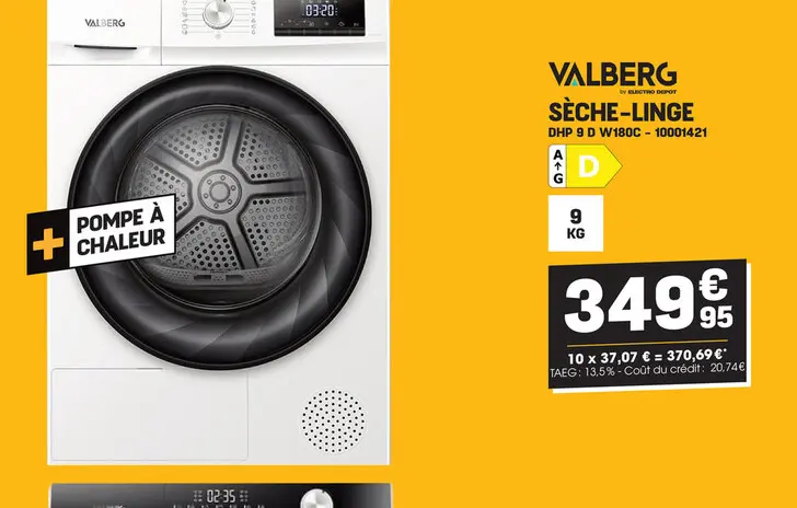 Offre: Sèche-linge