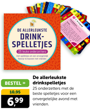 Aanbieding: DE ALLERLEUKSTE DRINK-SPELLETJES 