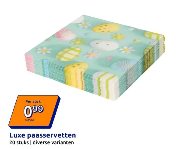 Aanbieding: Luxe paasservetten