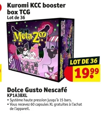 Offre: Kuromi KCC booster box TCG