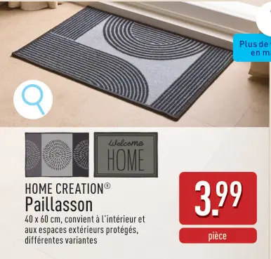 Offre: Paillasson
