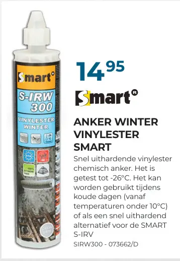 Promotie: Anker winter vinylester