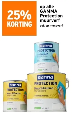 Aanbieding: Protection muurverf
