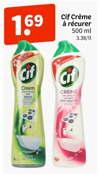 Offre: Cif Crème à récurer
