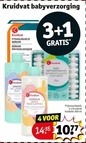 Promotie: Kruidvat babyverzorging
