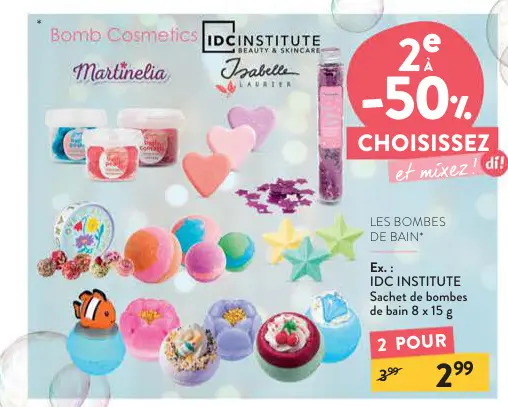 Offre: Bombes de bain
