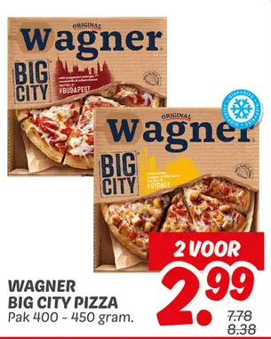 Aanbieding: Big city pizza
