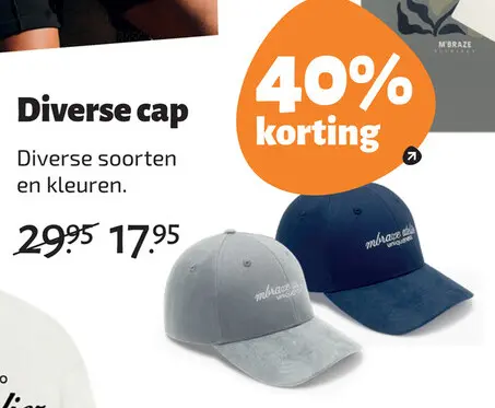 Aanbieding: Diverse cap