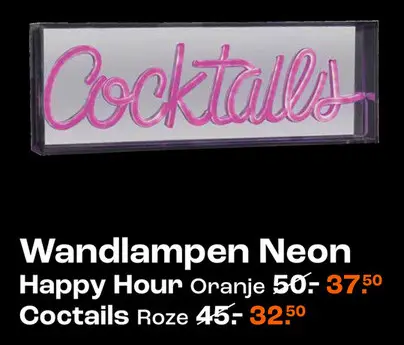 Aanbieding: Wandlampen Neon
