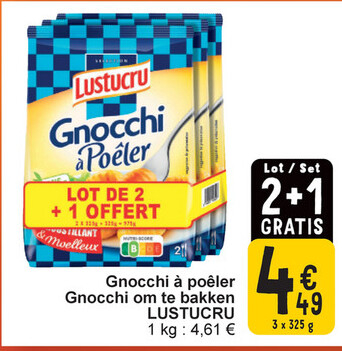 Offre: Gnocchi à poêler Gnocchi om te bakken