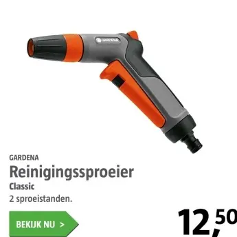 Aanbieding: Reinigingssproeier