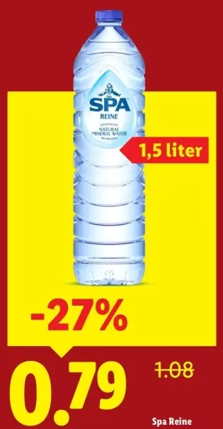 Aanbieding: Natural Mineral Water