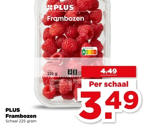 Aanbieding: Frambozen